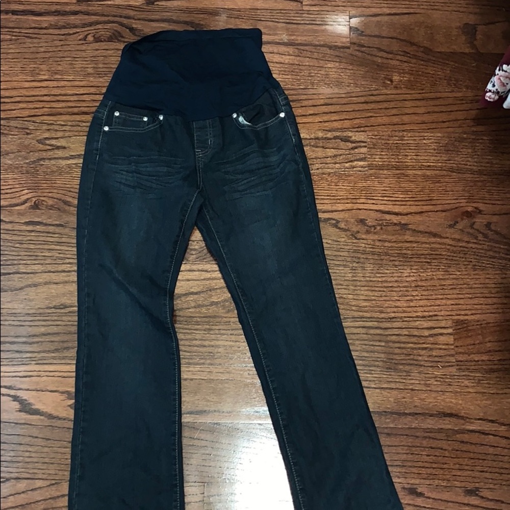 Maternity boot cut jeans